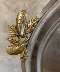 High Standard Food Serving Metal <b>Tray</b> Unique Style Golden Finishing Handle <b>Dinner</b> Table Decor Serving <b>Tray</b> Supply from India - Product Image 2