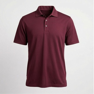เสื้อโปโลคอตั้งแขนสั้นผู้ชาย ผ้าฝ้าย ไซส์ใหญ่ ระบายอากาศได้ดี สีสันปรับแต่งได้ ชุดลำลองสำหรับออกกำลังกายทุกวัน - Product Image 1