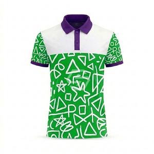 Polo de golf haute performance, logo personnalisé, 100% polyester, polos de golf pour hommes, polos à séchage rapide - Product Image 6