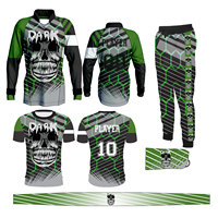 Paket Seragam Paintball Ringan Cepat Kering OEM Custom dengan Jersey, Celana, dan Perlengkapan Pelindung