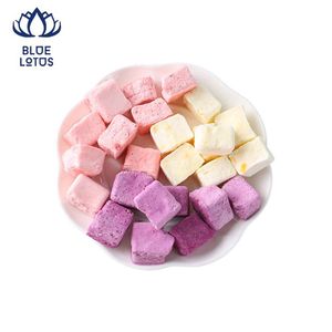 Bouchées de yaourt lyophilisé écologiques de haute qualité – Les plus vendues, à essayer absolument, cubes de produits laitiers croustillants, collation durable - Product Image 1