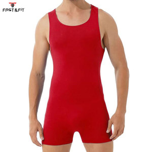 ชุดนักมวยปล้ำชายแบบรัดรูปเพื่อประสิทธิภาพสูง - Product Image 1