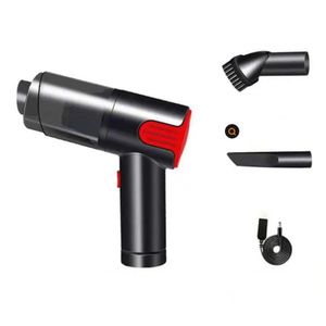 Wireless USB Charging Car <b>Vacuum</b> Cleaner <b>Portable</b> Mini Desktop and Home Handheld <b>Vacuums</b> Red Color - Product Image 5