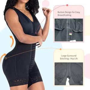 Faja Curvas 2026: Faja Reductora Colombiana Postquirúrgica para Reducir el <span class=keywords><strong>Abdomen</strong></span>, Ropa Interior de Alta Compresión para Mujer, Estilo Brasileño - Product Image 2