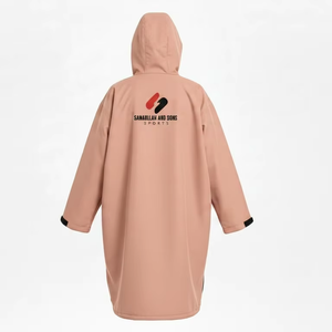 Custom <b>Men</b> Swim Parka <b>Jacket</b> <b>Long</b> Waterproof Winter Hooded Warm Team Sportswear Wholesale Supplier - Product Image 6