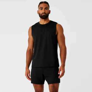 Débardeur décontracté pour homme de haute qualité, respirant, en tissu coton et polyester, séchage rapide et options personnalisables - Product Image 4