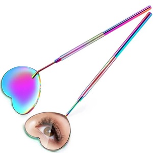 Espejo Cosmético Profesional de Metal para Pestañas, Iluminado, con Aumento 3X, Doble Cara, para Aplicación de Extensiones de Pestañas, Accesorios de Salón - Product Image 2