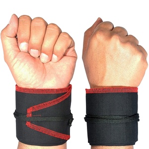 Muñequeras Personalizadas con Logotipo 2025, 32 Pulgadas de Largo, 100% Algodón, Muñequeras para Entrenamiento Crossfit, Muñequeras para Entrenamiento de Fuerza - Product Image 1