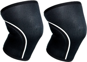 Rodilleras de Compresión de Neopreno de 7mm con Logotipo Personalizado, Rodilleras de Nailon para Gimnasio, Levantamiento de Pesas, Protección Deportiva - Product Image 2