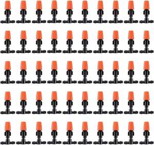 Conector en T de Plástico para Rociador de Jardín, Boquillas de Nebulización, Emisores de Pulverización, Accesorio de Riego por Micro Atomización - Product Image 3