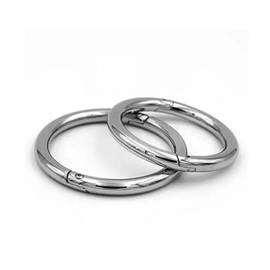 High Quality Custom Logo Stainless Steel Bull Nose <b>Ring</b> Reusable <b>Large</b> Animal Veterinary Surgical Instrument Durable Rust - Product Image 2