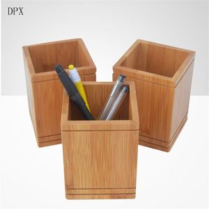 Luxury Handmade Timber <b>Pen</b> Holder Wooden Desktop Storage Organizer for Office Supplies Natural Wood <b>Pen</b> Display Stand for Desk E - Product Image 4
