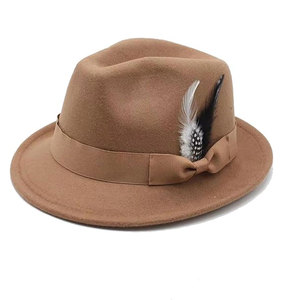 Chapeaux Fedora de luxe pour un look élégant, à large bord, idéaux pour les fêtes, les mariages, les voyages et le quotidien – Collection - Product Image 1