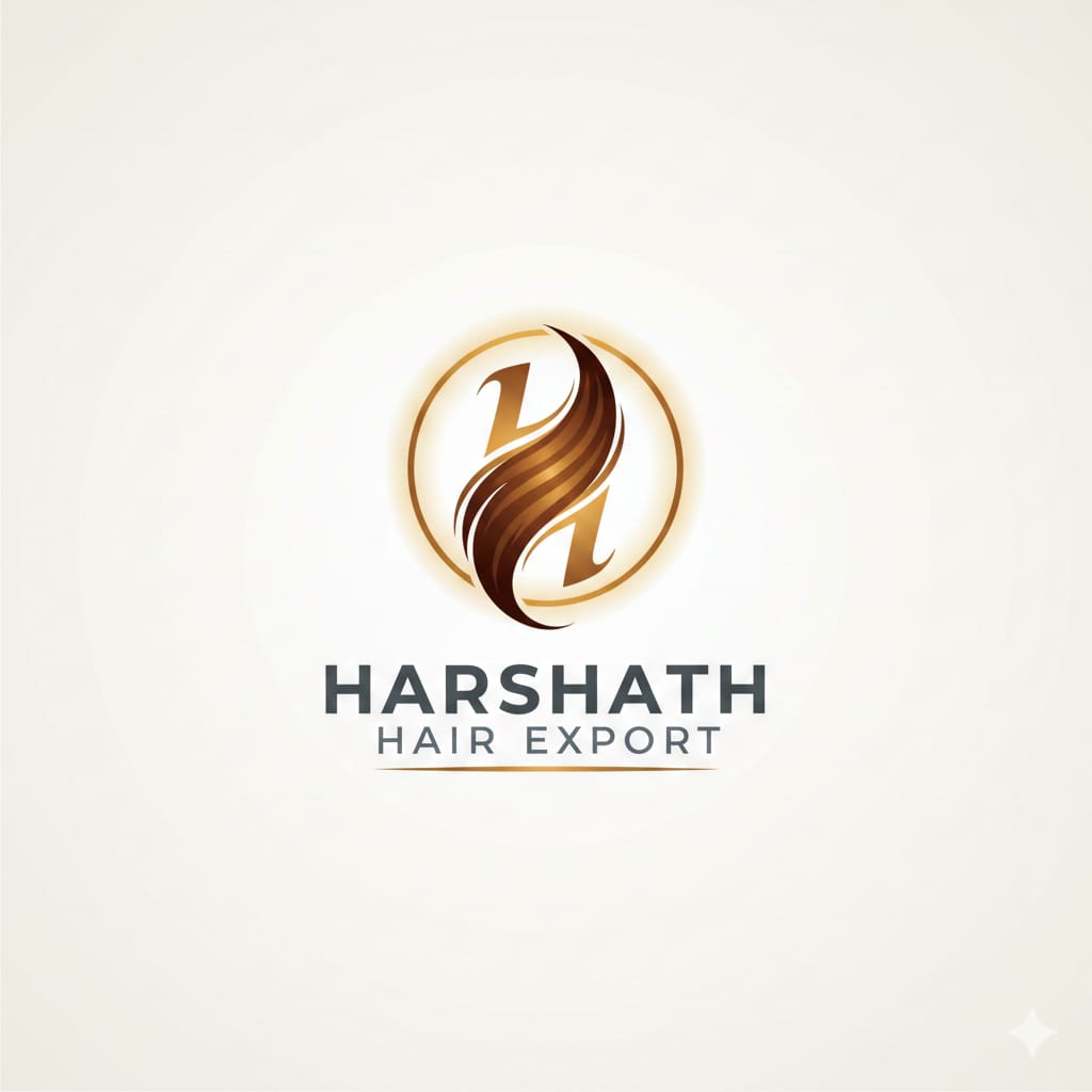 HARSHATH HAIR EXPORT logo
