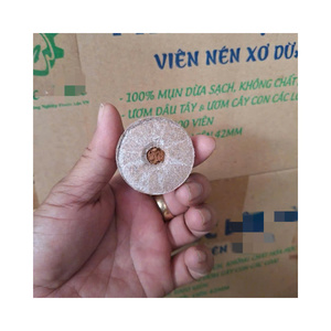 Pastillas de fibra de coco biodegradables Jiffy para el crecimiento de plántulas, pastillas de fibra de coco premium para el inicio del cultivo de vegetales. - Product Image 1