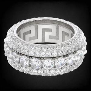 <b>Indian</b> Supplier Brilliant Cut Moissanite <b>Ring</b> with Color VVS Clarity Stone for Engagement Wedding Available At Wholesale Price - Product Image 1