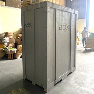 Wholesale Durable Foldable Stackable Solid Box Plywood Wooden <b>Crates</b> Ramp Cargo Shipping Multi-Function - Product Image 2