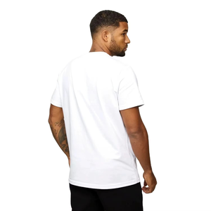 Camiseta Blanca de Manga Corta para Hombre, Cuello Redondo, 100% Algodón, Corte Regular, Estilo Casual, Tejido Jersey, Color Sólido, Logotipo Frontal, Transpirable - Product Image 2