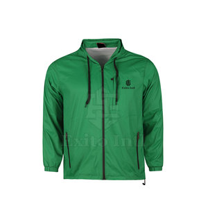 ชุดกันลมผู้ชายแบบแห้งเร็ว น้ำหนักเบา ผลิตจากโพลีเอสเตอร์ พร้อมโลโก้สั่งทำพิเศษ เหมาะสำหรับกิจกรรมกลางแจ้ง - Product Image 2