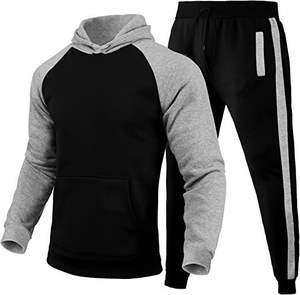 Conjunto Deportivo Sublimado Liso de Última Moda 2026, Ropa Deportiva para Hombre, Sudadera con Capucha y Pantalones Deportivos - Product Image 4