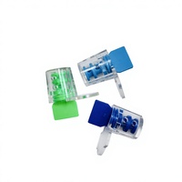 Sceau de sécurité en plastique anti-effraction YSD avec étiquette pour les boîtes de compteurs d'électricité, de gaz et d'eau