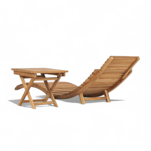 Chaise longue en bois à prix de gros pour la décoration de la maison et le mobilier de jardin - Product Image 2
