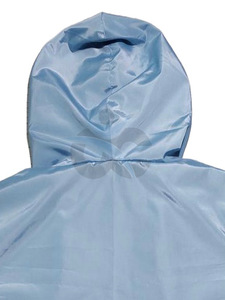 Veste en satin pour homme ORCAFITS bleu clair, dernier design, 100% haute qualité, col personnalisé et logo, respirante, séchage rapide - Product Image 6