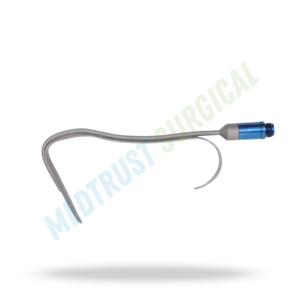 Retractor Converse con Guía de Fibra Óptica, Instrumento Quirúrgico, Retractor Nasal para Cirugía ORL, Acero Inoxidable - Product Image 3