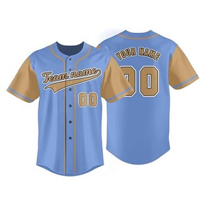 Uniformes de Béisbol y Sóftbol Personalizados al por Mayor, Transferencia Térmica Premium, 220g, Spandex/Algodón, Unisex, Tallas Grandes - Product Image 6
