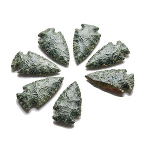 Pointes de flèche en pierre naturelle, jaspe Kambaba, pointes de flèche en cristal, pointes de flèche en jaspe fantaisie pour la guérison, grossistes en pierres précieuses et en cristal - Product Image 1