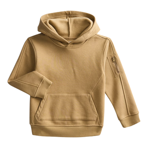 Sweat à capuche en molleton tricoté pour bébés garçons, manches longues, décontracté, doux et chaud, coton/polyester - Product Image 4