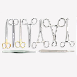 Bandeja de apósitos médicos profesional, surtido de alta durabilidad con agarre ergonómico, suministros quirúrgicos, fácil esterilización y preparación. - Product Image 2
