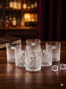 Verre à whisky torsadé de luxe style Old Fashioned, 10 onces, en cristal écologique, pour Bourbon, Scotch, Rhum - Stock entrepôt US - Product Image 3