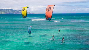 Cabrinha MOTO 12m Kite jaune pour le kiteboard et le kitesurf Nouvelle édition - Product Image 6