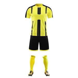 High Quality Breathable Men Jerseys <b>Soccer</b> Training Suit Navy Blue Pink Sport Team Uniform Adult Football Uniforms Shorts Set - Product Image 4