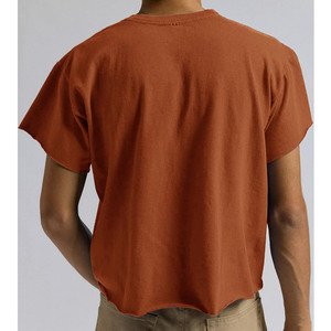 Camisetas de Hombre de Diseño Moderno 2026, al por Mayor, de Alta Calidad, con Logotipo Personalizado, Estilo Cuadrado, Oversize, Multicolor, con Hombros Caídos - Product Image 5