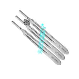 Lame de scalpel pour instruments de microchirurgie, acier inoxydable AISI 420, manuelle, certifiée CE classe III, provenant d'une source réputée - Product Image 2