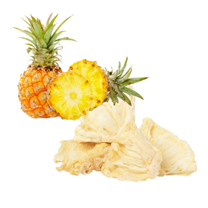 Freeze-Dried Pineapple Slices Fruit Bulk Pack Ready to Eat Natural No Added Sugar Crispy Snacks 1kg Chunk - Product Image 1