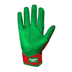 Guantes de Béisbol de Cuero con Puño Corto, Diseño de Estrellas y Rayas, Guantes Profesionales para Bateo, Cierre de Gancho y Bucle - Product Image 3