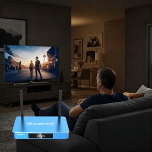 Para SuperBox S7 Max 6K Smart Entertainment Hub, 4GB RAM + 64GB Almacenamiento, Control Remoto por Voz, Alimentación Tipo-C, Diseño Metálico Premium - Product Image 4