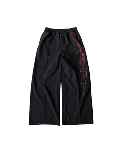 Conjunto de chándal deportivo para hombre de peso pesado personalizado al por mayor, Sudadera con capucha y cremallera completa lavada con ácido, pantalones de chándal de lana de gran tamaño, logotipo estampado - Product Image 2