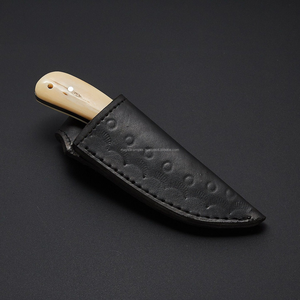 7.5-inch skinning <b>knife</b> Stainless Steel blade hunting <b>knife</b> Full tang <b>bone</b> <b>handle</b> <b>knife</b> Steel bolstered hunting <b>knife</b> - Product Image 3