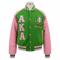 Veste OES, également appelée veste universitaire pour femmes, veste maçonnique, logo de groupe personnalisé avec n'importe quel logo personnalisé, veste universitaire