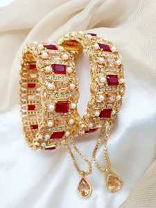 Gold Plated Adjustable <b>Bangles</b> for Women Fashion Jewelry <b>Sets</b> Trendy Fashion Bracelet Jewelry Wholesale Manufacturer - Product Image 5