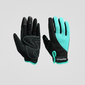 Guantes de Ciclismo KhumBro, Dedos Completos, Antideslizantes, Palma Transpirable, Poliéster y Nailon, Unisex, Cierre de Tirón - Product Image 6