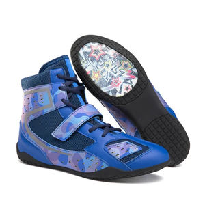 Chaussures de boxe unisexe très demandées pour l'entraînement / Chaussures de boxe robustes pour hommes, taille personnalisable, faible MOQ - Product Image 3