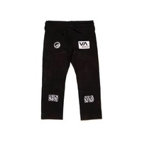 Lote de Shoyorol de Calidad Premium # Kimono de Jiu Jitsu Brasileño Negro 105, Uniforme de BJJ, 440 GSM, Transpirable, Unisex, 100% Poliéster