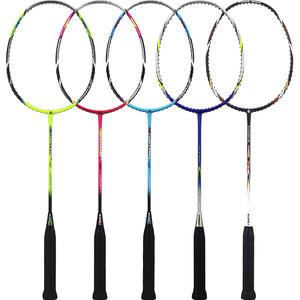 Raquette de badminton de haute qualité, ultra légère 5U, entièrement en fibre de carbone, raquette de badminton Kunli - Product Image 2