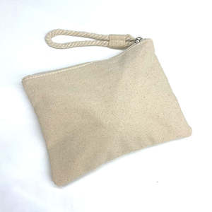 Bolsa de Maquillaje Reutilizable de Yute Natural con Cierre de Cremallera, Bolsa de Cosméticos Ecológica - Product Image 6