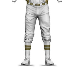 Men's Baseball Uniform Set Olive White Geometric Pattern Sublimated Short Sleeve Moisture Wicking All Seasons Adult Regular Fit - Product Image 6